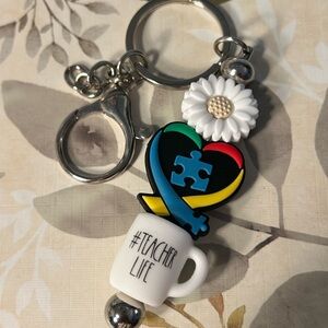 🍎👩‍🏫 Teacher Keychain
